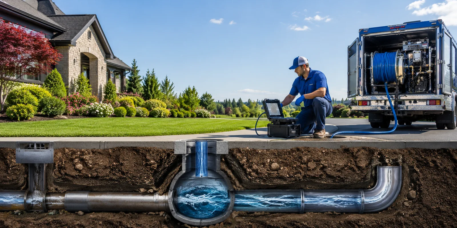 Drainage restoration information for Flom, MN